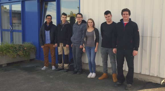 Auszubildende bei Alu-Line