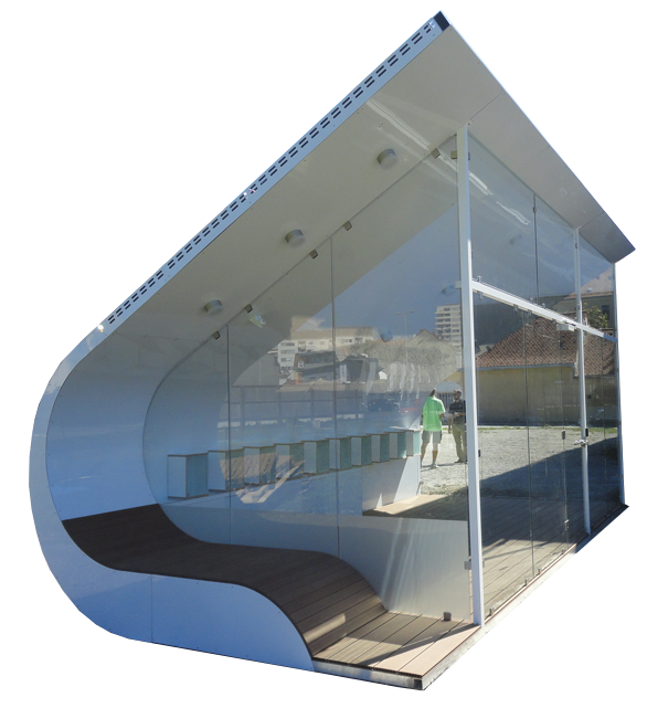 Solartankstelle Alu-Line