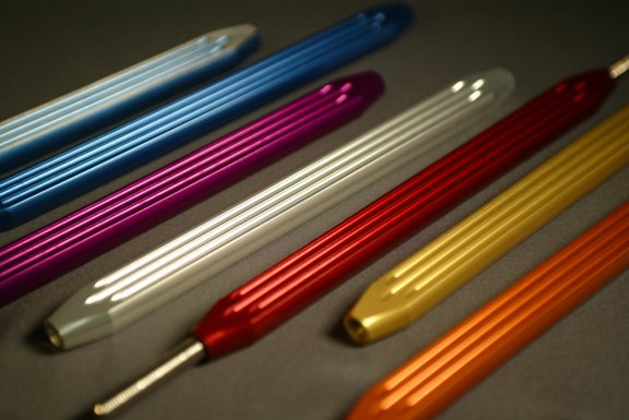 eloxierte Alu-Line Rohre